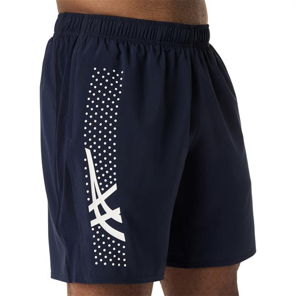 ASICS Icon 7” Runningshort Heren Donkerblauw