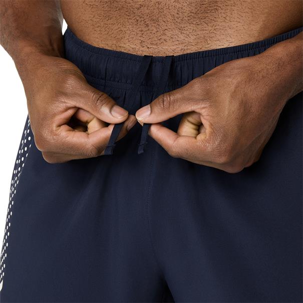 ASICS Icon 7” Runningshort Heren Donkerblauw