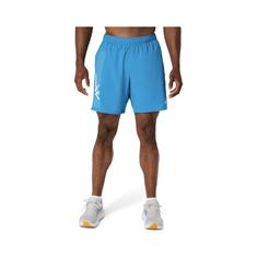 ASICS Icon 7” Runningshort Heren Lichtblauw