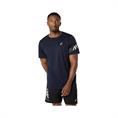 Asics Icon Sportshirt Heren Donkerblauw
