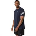 Asics Icon Sportshirt Heren Donkerblauw