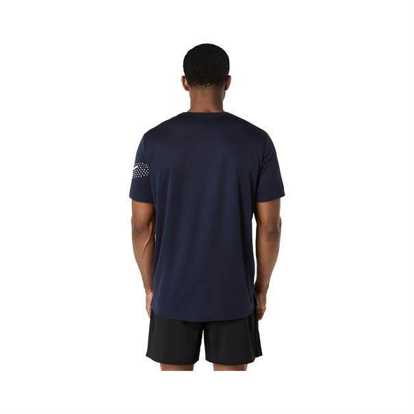 Asics Icon Sportshirt Heren Donkerblauw