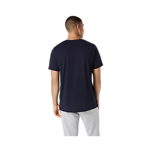 Asics Logo Graphic T-Shirt Donkerblauw