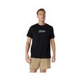 ASICS Logo Graphic T-Shirt Heren Zwart