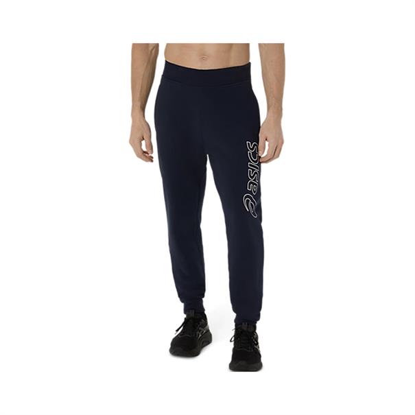ASICS LOGO JOGGINGBROEK HEREN DONKERBLAUW
