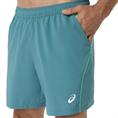 Asics Padel Court 7" Sportshort Heren Misty Pine / Vital Green