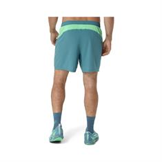 Asics Padel Court 7" Sportshort Heren Misty Pine / Vital Green