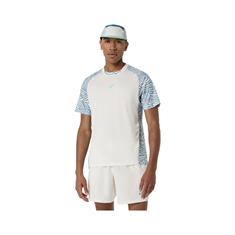 ASICS Padel Court All Over Print Sportshirt Heren Cream