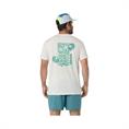 Asics Padel Court Graphic T-Shirt Heren Cream / Vital Green