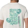 Asics Padel Court Graphic T-Shirt Heren Cream / Vital Green