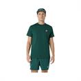 Asics Padel Court Sportshirt Heren Groen