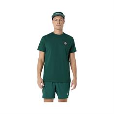 Asics Padel Court Sportshirt Heren Groen