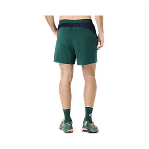 Asics Padel Court Sportshort Heren Groen