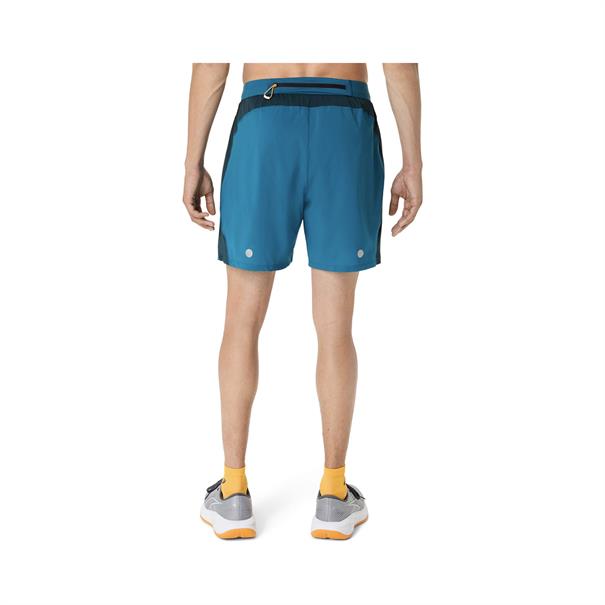 Asics Road 7" Sportshort Heren Petrol