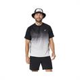 ASICS Road Fade Sportshirt Heren Zwart