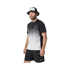ASICS Road Fade Sportshirt Heren Zwart