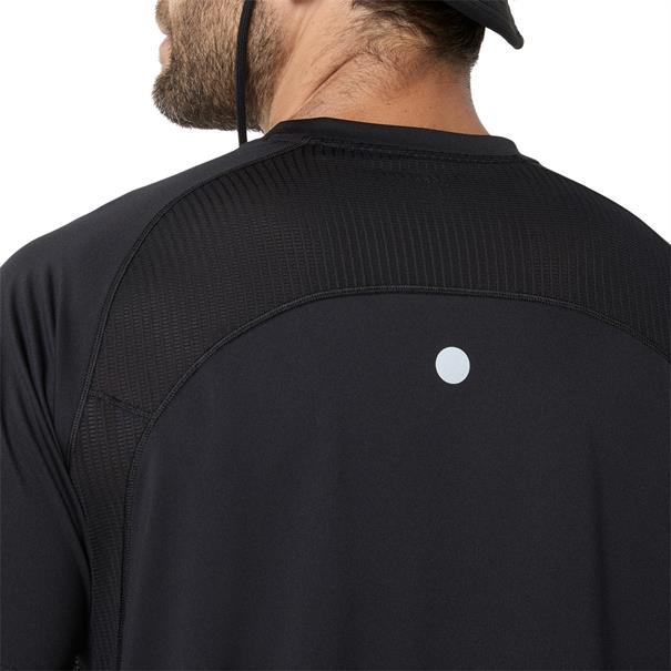 ASICS Road Fade Sportshirt Heren Zwart