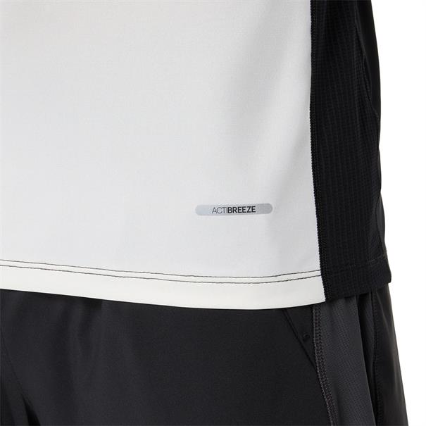 ASICS Road Fade Sportshirt Heren Zwart