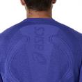 Asics Road Seamless Hardloopshirt Heren Kobaltblauw