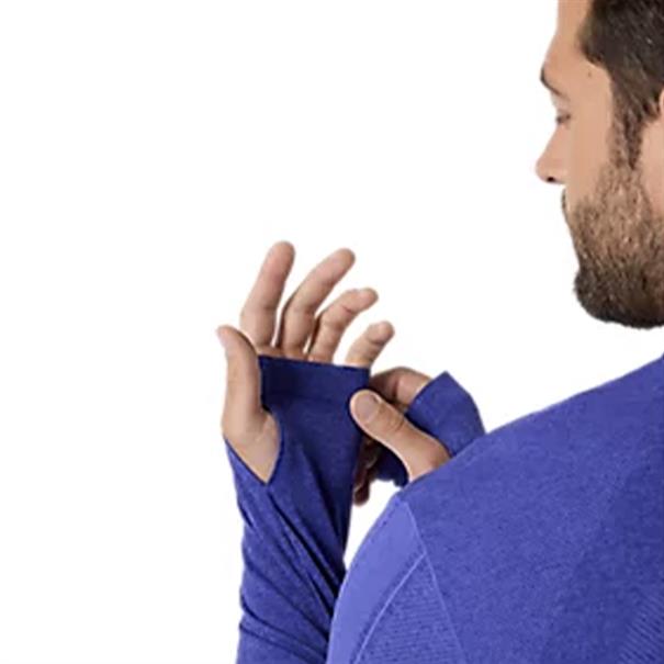 Asics Road Seamless Hardloopshirt Heren Kobaltblauw