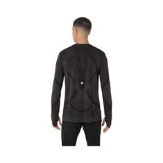 ASICS Road Seamless Sportshirt Heren Zwart