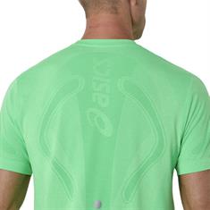 Asics Road Seamless T-Shirt Heren Lichtgroen