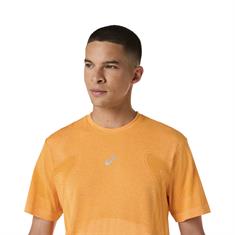 Asics Road Seamless T-Shirt Heren Oranje