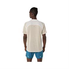 ASICS Road Sportshirt Heren Cream