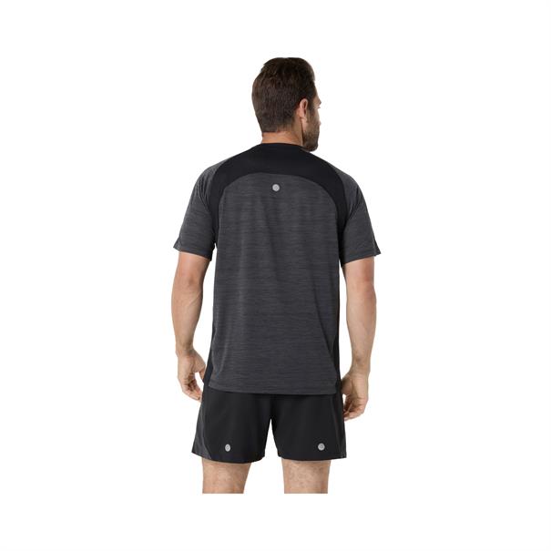 ASICS Road Sportshirt Heren Zwart