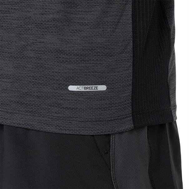 ASICS Road Sportshirt Heren Zwart