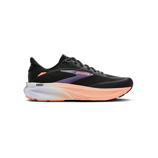 Brooks Ghost 18 Hardloopschoenen Dames Zwart Paars