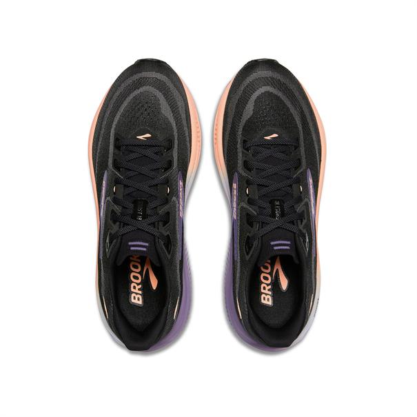 Brooks Ghost 18 Hardloopschoenen Dames Zwart Paars