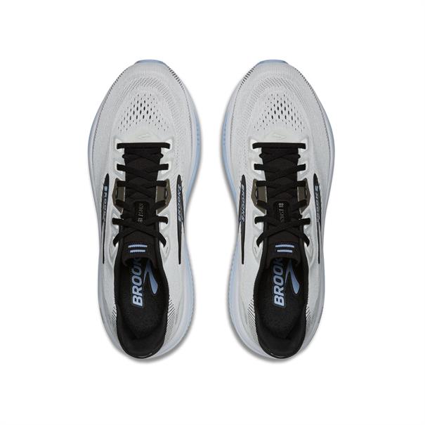 Brooks Ghost 18 Hardloopschoenen Heren Wit Zwart