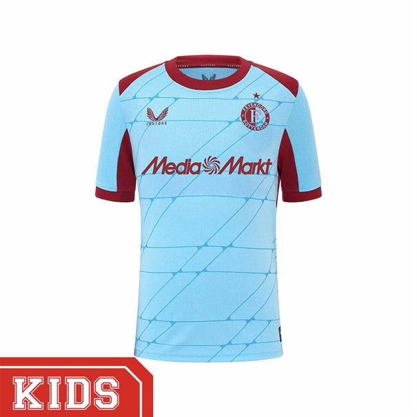 CASTORE TJ12237 FEYENOORD 3E SPORTSHIRT 2025-2026 KINDEREN