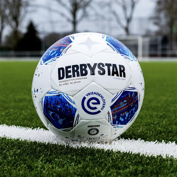 Derby Star Eredivisie Classic Light Voetbal 2026/2027 Wit / Blauw