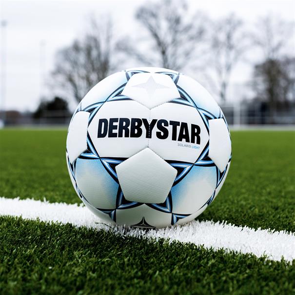 Derbystar Solaris Light Voetbal Wit Blauw