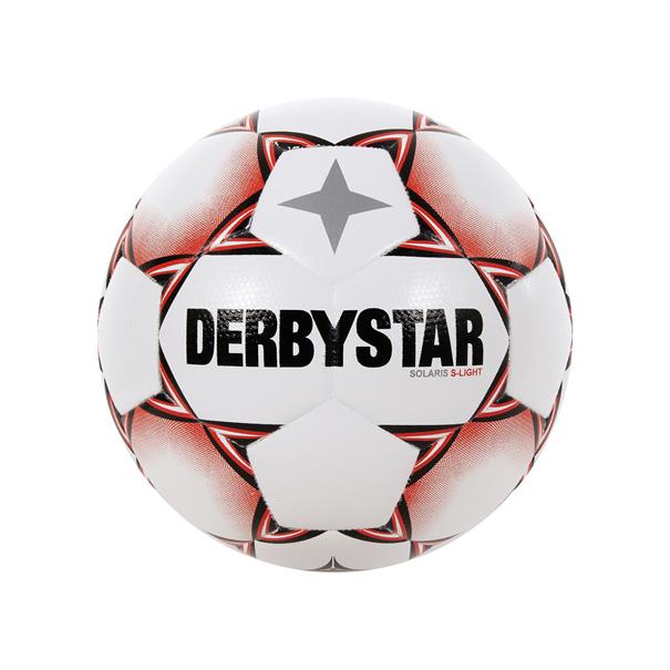 Derbystar Solaris Super Light Voetbal Wit Rood