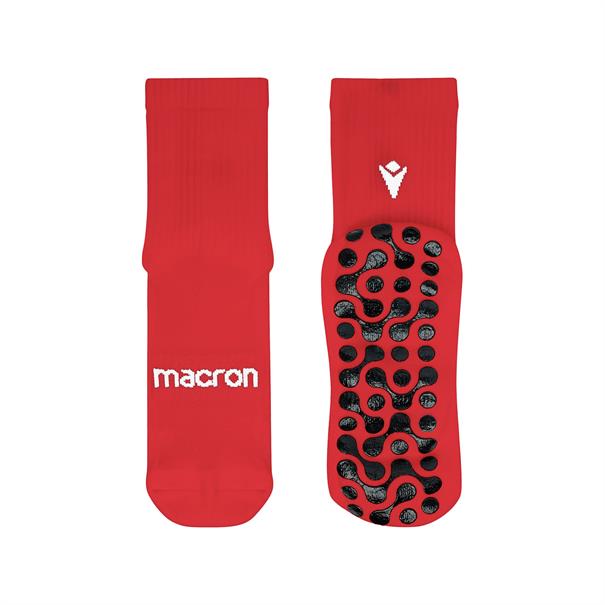 Macron Gripfit Socks Rood