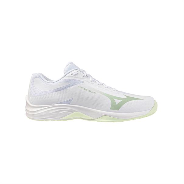 Mizuno Lightning Select Dames Wit Lichtgroen