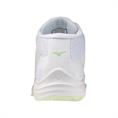 Mizuno Lightning Select Mid Dames Wit Lichtgroen