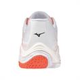 Mizuno Wave Lightning Elite Indoorschoenen Unisex Wit Oranje