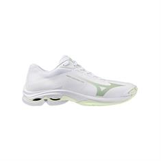 Mizuno Wave Lightning Pro Dames Wit Lichtgroen