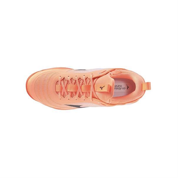 Mizuno Wave Luminous Elite Indoorschoenen Unisex Wit Oranje