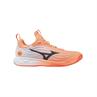 Mizuno Wave Luminous Elite Indoorschoenen Unisex Wit Oranje