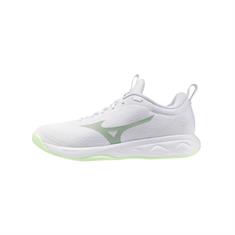 Mizuno Wave Luminous Pro Dames Wit Lichtgroen