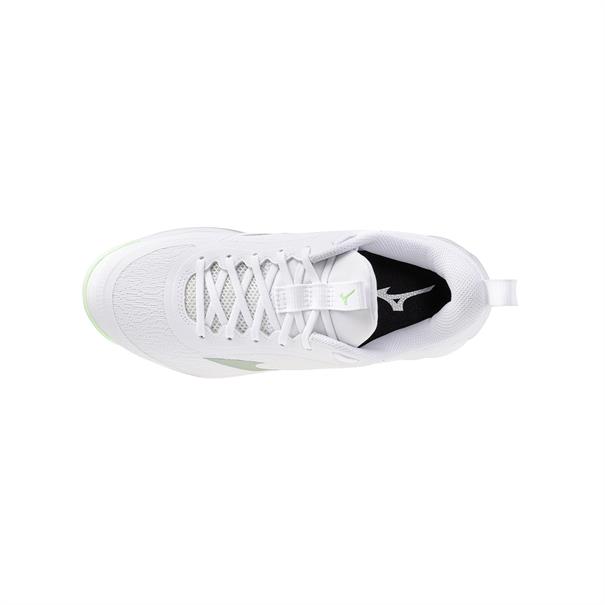 Mizuno Wave Luminous Pro Dames Wit Lichtgroen