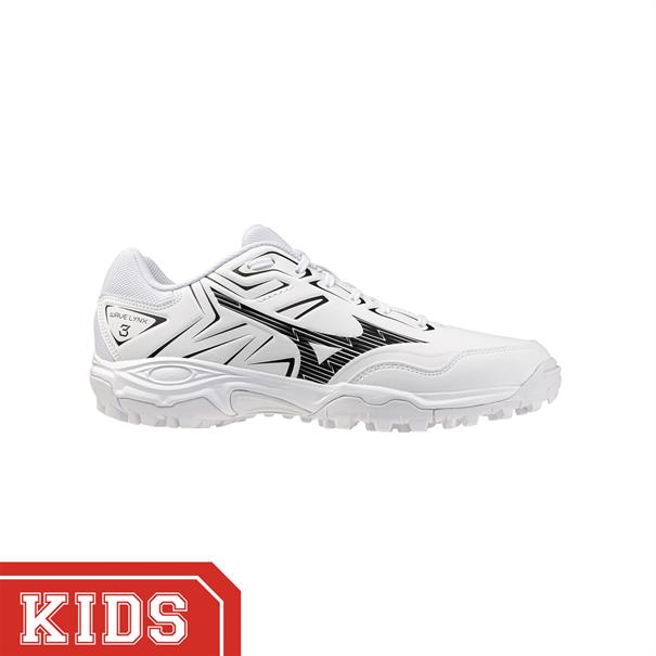 Mizuno Wave Lynx 3 Kunstgrasschoenen Kinderen Wit/Zwart