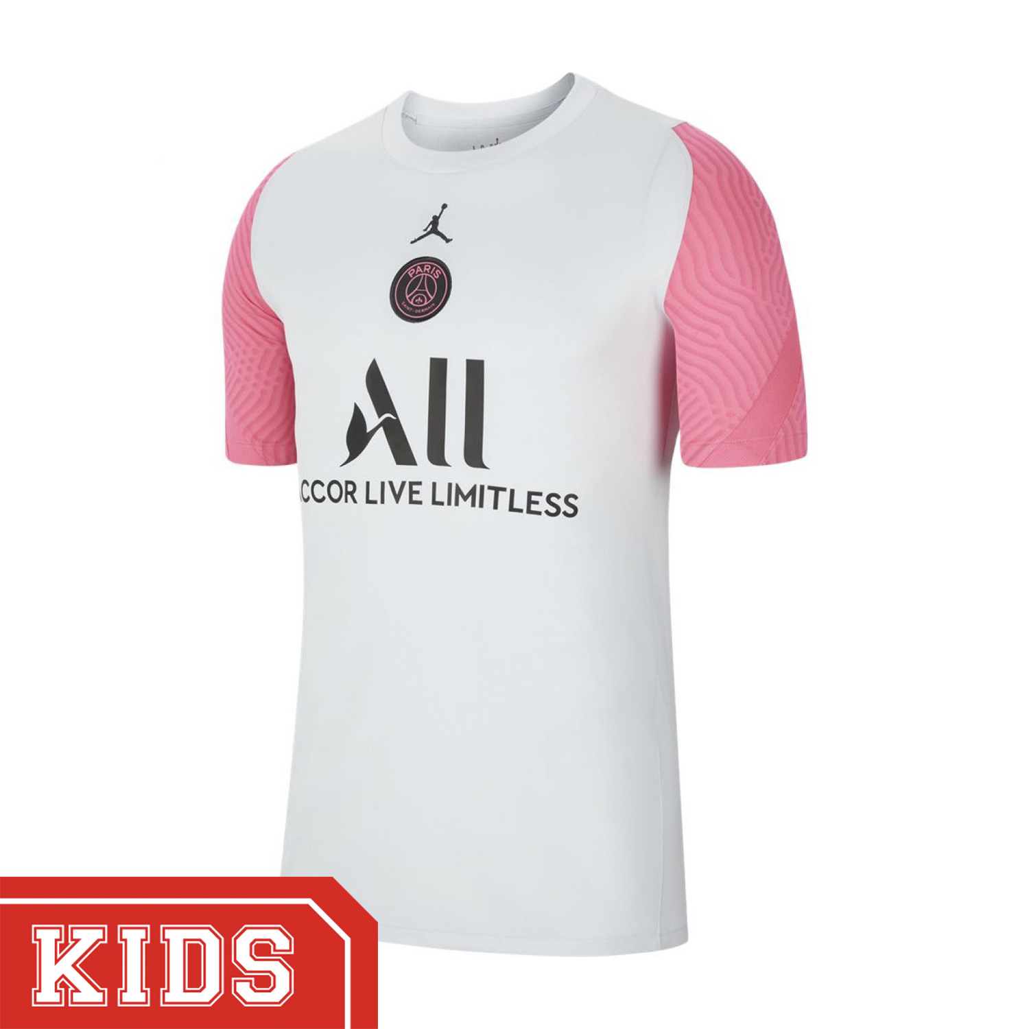Nike Paris St. Germain kinderen trainingsshort Strike KZ zwart/roze -  Voetbal shop