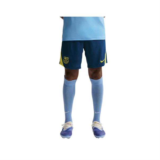 Nike FC Barcelona Strike Trainingsbroekje 2025-2026 Heren Donkerblauw / Geel
