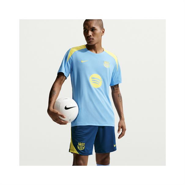 Nike FC Barcelona Strike Trainingsbroekje 2025-2026 Heren Donkerblauw / Geel